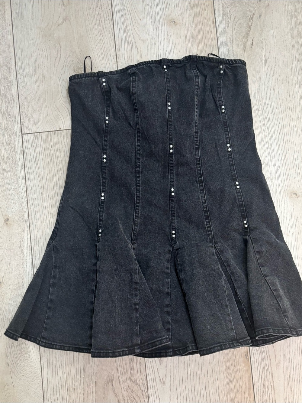Black Denim Dress